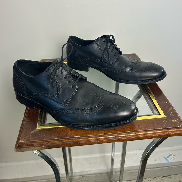 Cole Haan Oxfords Formal Mens Shoes Black Size 10W Comfortable Laces main image 5